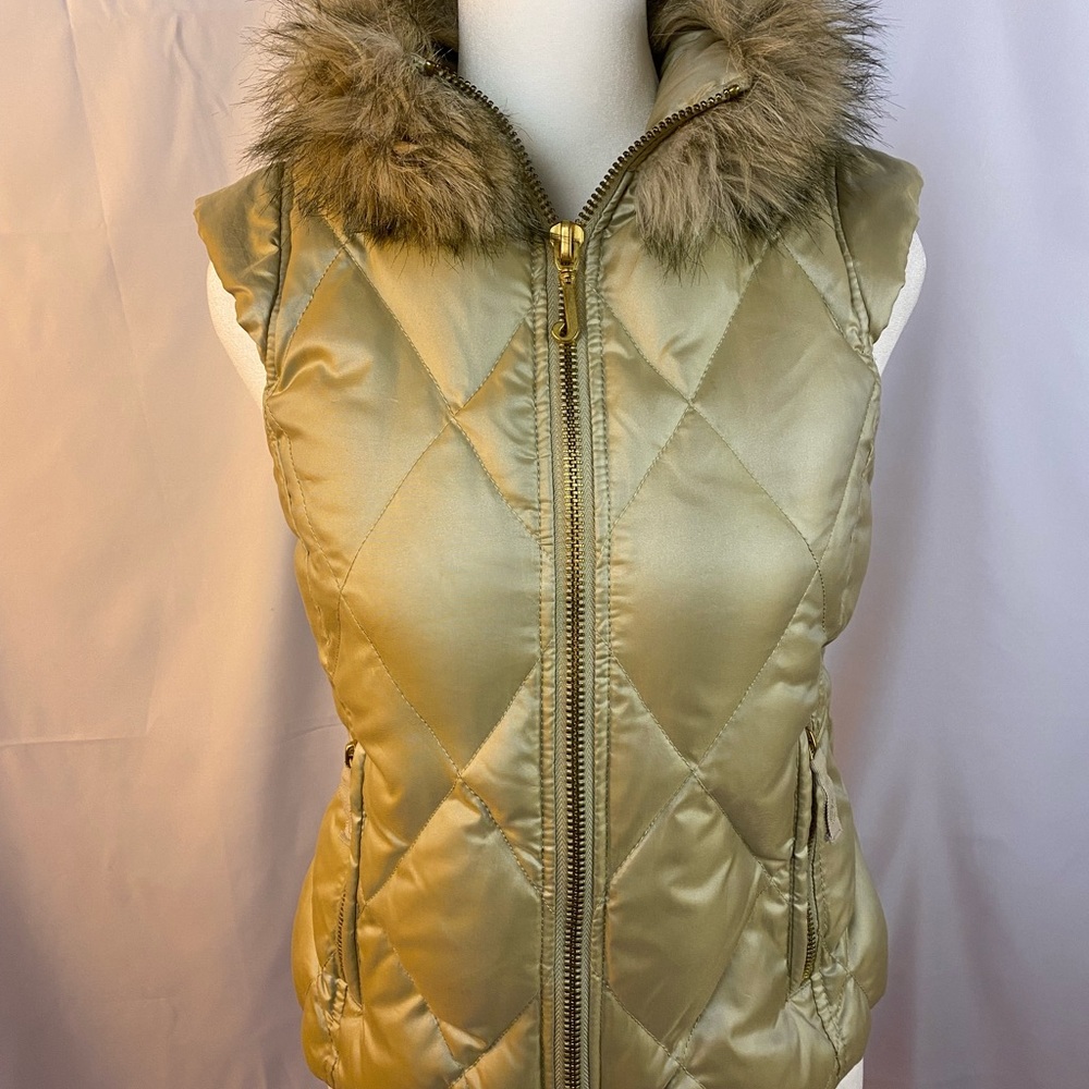 Vintage Juicy Couture faux fur trimmed best